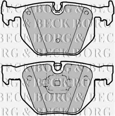 Borg & beck BBP2184 Гальмівні колодки, комплект BBP2184: Приваблива ціна - Купити у Польщі на 2407.PL!