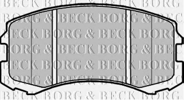 Borg & beck BBP2201 Brake Pad Set, disc brake BBP2201: Buy near me in Poland at 2407.PL - Good price!