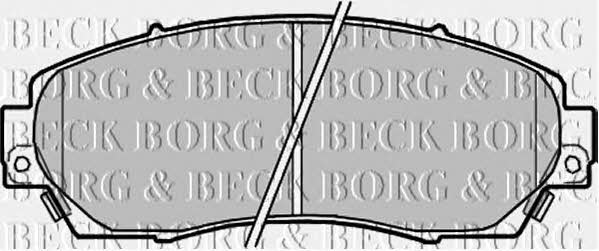 Borg & beck BBP2204 Scheibenbremsbeläge, Set BBP2204: Kaufen Sie zu einem guten Preis in Polen bei 2407.PL!