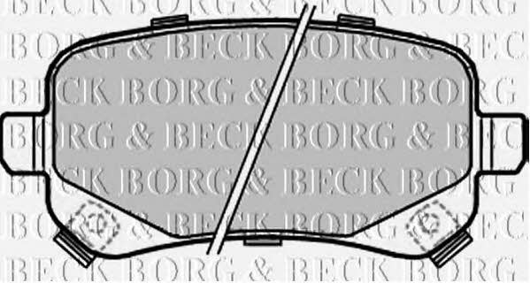 Borg & beck BBP2209 Klocki hamulcowe, zestaw BBP2209: Dobra cena w Polsce na 2407.PL - Kup Teraz!