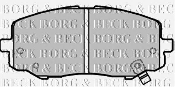 Borg & beck BBP2213 Scheibenbremsbeläge, Set BBP2213: Kaufen Sie zu einem guten Preis in Polen bei 2407.PL!