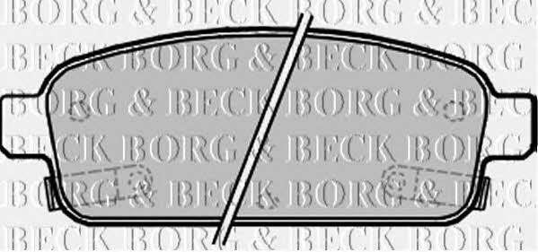 Borg & beck BBP2214 Brake Pad Set, disc brake BBP2214: Buy near me in Poland at 2407.PL - Good price!
