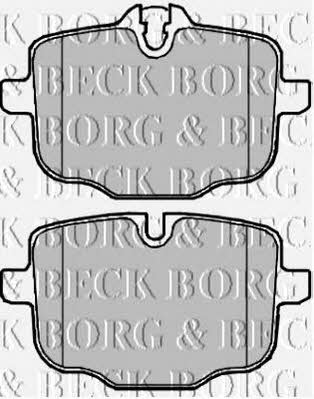 Borg & beck BBP2226 Brake Pad Set, disc brake BBP2226: Buy near me in Poland at 2407.PL - Good price!
