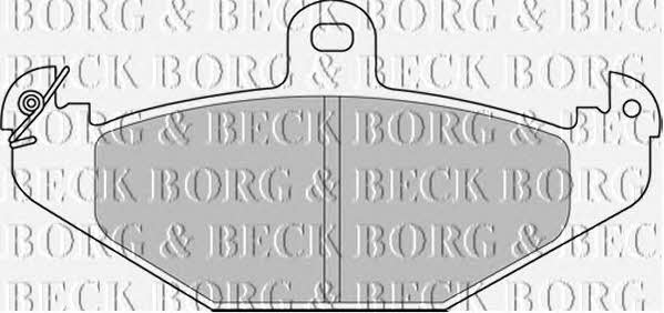 Borg & beck BBP2234 Тормозные колодки дисковые, комплект BBP2234: Отличная цена - Купить в Польше на 2407.PL!