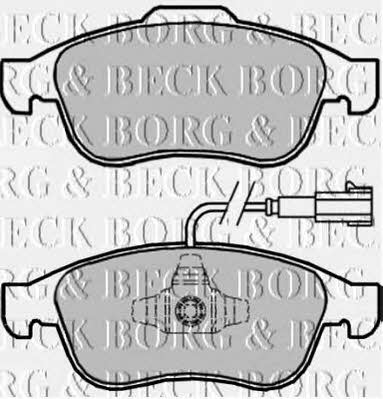 Borg & beck BBP2246 Тормозные колодки дисковые, комплект BBP2246: Отличная цена - Купить в Польше на 2407.PL!
