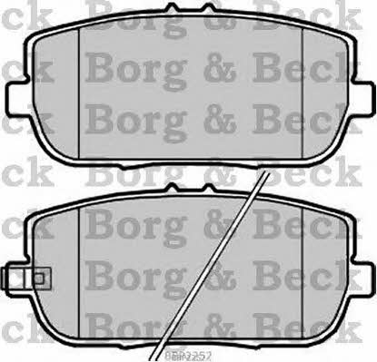 Borg & beck BBP2252 Klocki hamulcowe, zestaw BBP2252: Dobra cena w Polsce na 2407.PL - Kup Teraz!