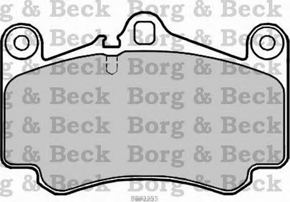 Borg & beck BBP2255 Klocki hamulcowe, zestaw BBP2255: Dobra cena w Polsce na 2407.PL - Kup Teraz!