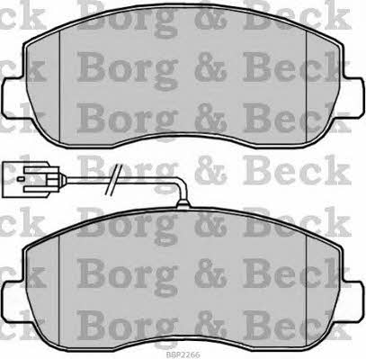 Borg & beck BBP2266 Klocki hamulcowe, zestaw BBP2266: Dobra cena w Polsce na 2407.PL - Kup Teraz!