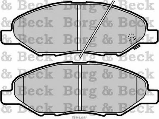 Borg & beck BBP2269 Klocki hamulcowe, zestaw BBP2269: Atrakcyjna cena w Polsce na 2407.PL - Zamów teraz!