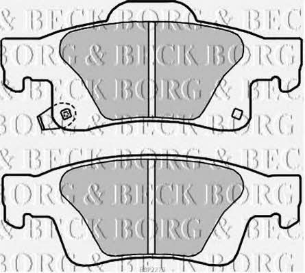 Borg & beck BBP2273 Brake Pad Set, disc brake BBP2273: Buy near me in Poland at 2407.PL - Good price!
