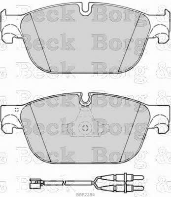 Borg & beck BBP2284 Brake Pad Set, disc brake BBP2284: Buy near me in Poland at 2407.PL - Good price!