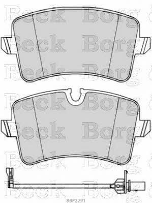 Borg & beck BBP2291 Klocki hamulcowe, zestaw BBP2291: Dobra cena w Polsce na 2407.PL - Kup Teraz!