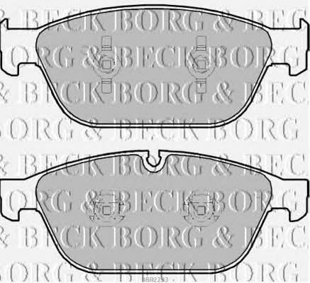 Borg & beck BBP2293 Klocki hamulcowe, zestaw BBP2293: Dobra cena w Polsce na 2407.PL - Kup Teraz!