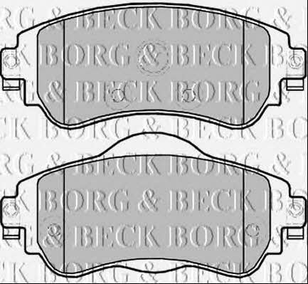 Borg & beck BBP2302 Гальмівні колодки, комплект BBP2302: Приваблива ціна - Купити у Польщі на 2407.PL!