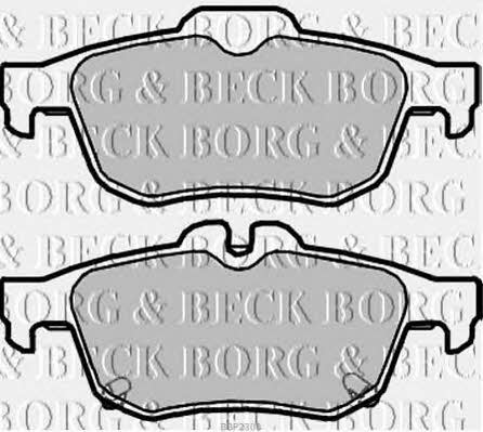 Borg & beck BBP2303 Klocki hamulcowe, zestaw BBP2303: Dobra cena w Polsce na 2407.PL - Kup Teraz!