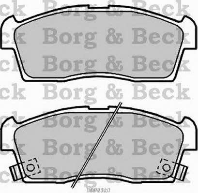 Borg & beck BBP2313 Klocki hamulcowe, zestaw BBP2313: Dobra cena w Polsce na 2407.PL - Kup Teraz!