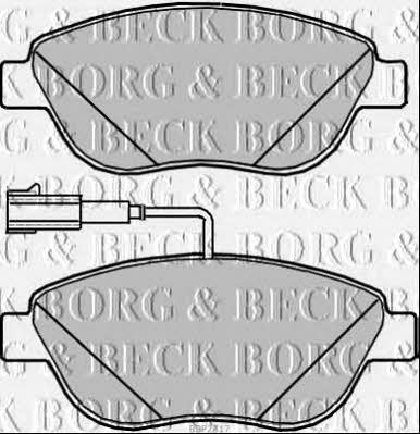 Borg & beck BBP2317 Гальмівні колодки, комплект BBP2317: Приваблива ціна - Купити у Польщі на 2407.PL!
