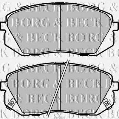 Borg & beck BBP2320 Гальмівні колодки, комплект BBP2320: Приваблива ціна - Купити у Польщі на 2407.PL!