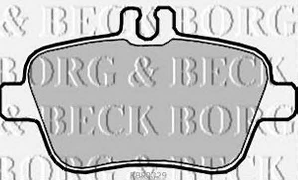 Borg & beck BBP2329 Brake Pad Set, disc brake BBP2329: Buy near me in Poland at 2407.PL - Good price!