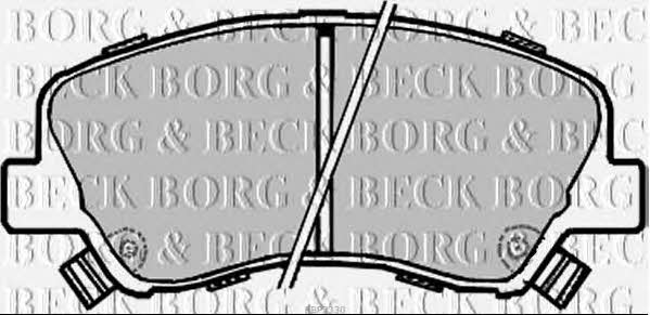 Borg & beck BBP2330 Гальмівні колодки, комплект BBP2330: Приваблива ціна - Купити у Польщі на 2407.PL!