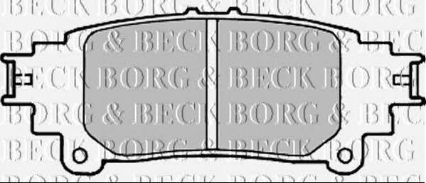 Borg & beck BBP2336 Тормозные колодки дисковые, комплект BBP2336: Отличная цена - Купить в Польше на 2407.PL!