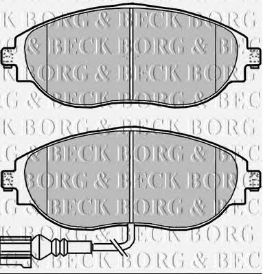 Borg & beck BBP2339 Гальмівні колодки, комплект BBP2339: Приваблива ціна - Купити у Польщі на 2407.PL!