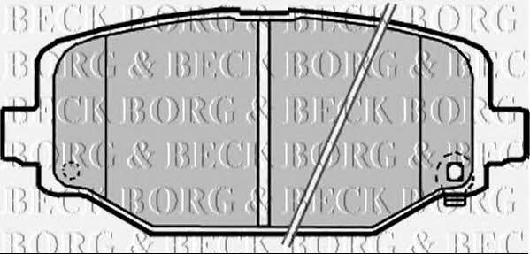 Borg & beck BBP2341 Klocki hamulcowe, zestaw BBP2341: Dobra cena w Polsce na 2407.PL - Kup Teraz!