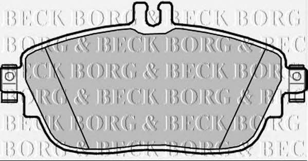 Borg & beck BBP2344 Brake Pad Set, disc brake BBP2344: Buy near me in Poland at 2407.PL - Good price!