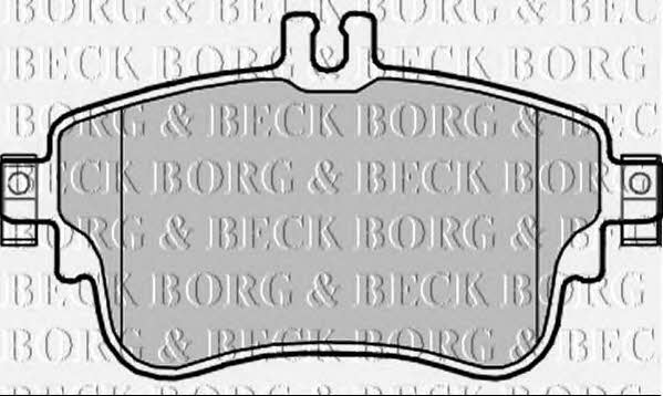 Borg & beck BBP2345 Brake Pad Set, disc brake BBP2345: Buy near me at 2407.PL in Poland at an Affordable price!