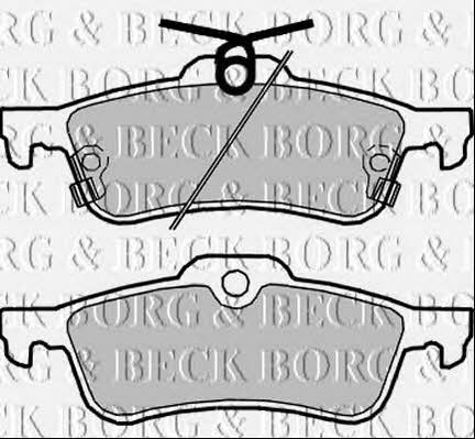 Borg & beck BBP2361 Гальмівні колодки, комплект BBP2361: Приваблива ціна - Купити у Польщі на 2407.PL!