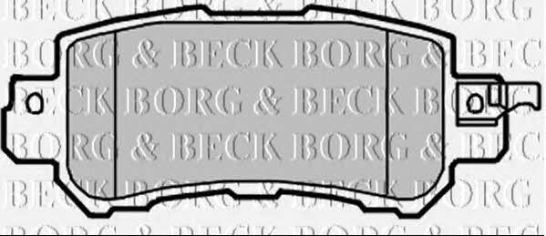 Borg & beck BBP2365 Гальмівні колодки, комплект BBP2365: Приваблива ціна - Купити у Польщі на 2407.PL!