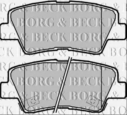 Borg & beck BBP2370 Тормозные колодки дисковые, комплект BBP2370: Отличная цена - Купить в Польше на 2407.PL!