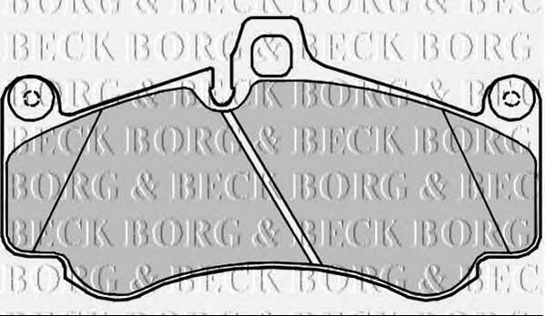 Borg & beck BBP2371 Гальмівні колодки, комплект BBP2371: Приваблива ціна - Купити у Польщі на 2407.PL!
