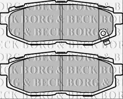Borg & beck BBP2372 Brake Pad Set, disc brake BBP2372: Buy near me in Poland at 2407.PL - Good price!