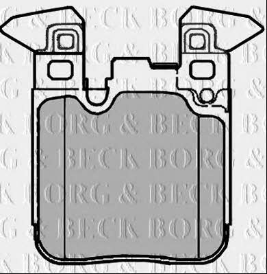 Borg & beck BBP2376 Brake Pad Set, disc brake BBP2376: Buy near me in Poland at 2407.PL - Good price!