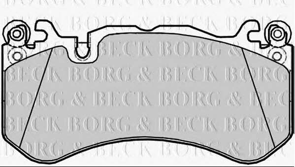 Borg & beck BBP2385 Brake Pad Set, disc brake BBP2385: Buy near me in Poland at 2407.PL - Good price!