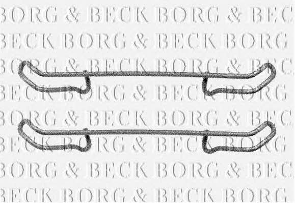 Borg & beck BBK1045 Zestaw montażowy klocków hamulcowych BBK1045: Dobra cena w Polsce na 2407.PL - Kup Teraz!