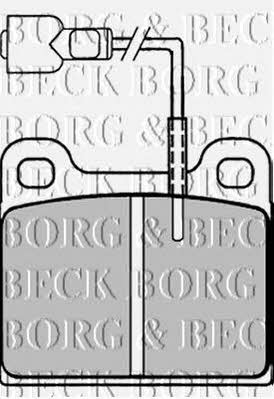 Borg & beck BBP1002 Brake Pad Set, disc brake BBP1002: Buy near me in Poland at 2407.PL - Good price!