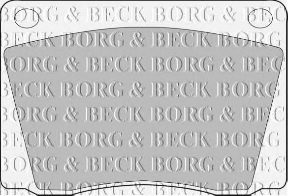 Borg & beck BBP1011 Тормозные колодки дисковые, комплект BBP1011: Отличная цена - Купить в Польше на 2407.PL!