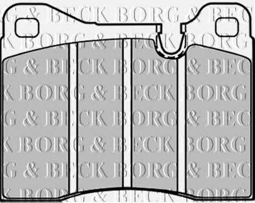 Borg & beck BBP1013 Brake Pad Set, disc brake BBP1013: Buy near me in Poland at 2407.PL - Good price!