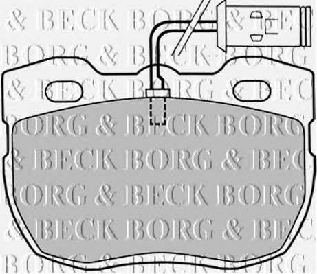 Borg & beck BBP1028 Klocki hamulcowe, zestaw BBP1028: Dobra cena w Polsce na 2407.PL - Kup Teraz!