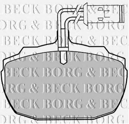 Borg & beck BBP1031 Klocki hamulcowe, zestaw BBP1031: Dobra cena w Polsce na 2407.PL - Kup Teraz!