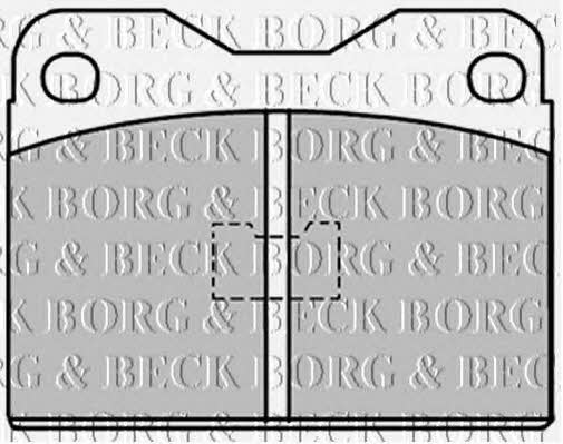 Borg & beck BBP1033 Scheibenbremsbeläge, Set BBP1033: Kaufen Sie zu einem guten Preis in Polen bei 2407.PL!