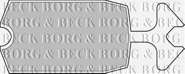 Borg & beck BBP1034 Тормозные колодки дисковые, комплект BBP1034: Отличная цена - Купить в Польше на 2407.PL!