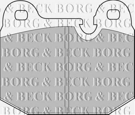 Borg & beck BBP1043 Тормозные колодки дисковые, комплект BBP1043: Отличная цена - Купить в Польше на 2407.PL!