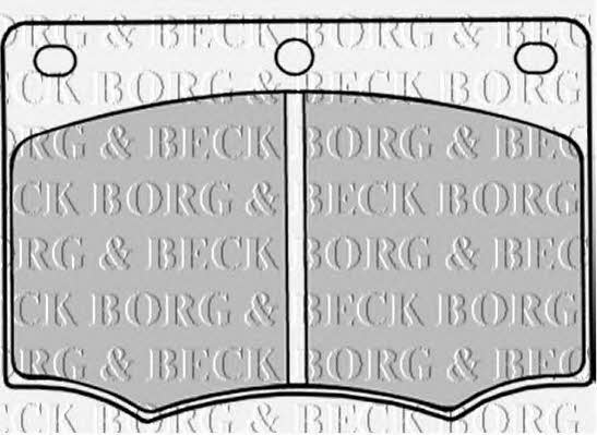 Borg & beck BBP1044 Brake Pad Set, disc brake BBP1044: Buy near me in Poland at 2407.PL - Good price!