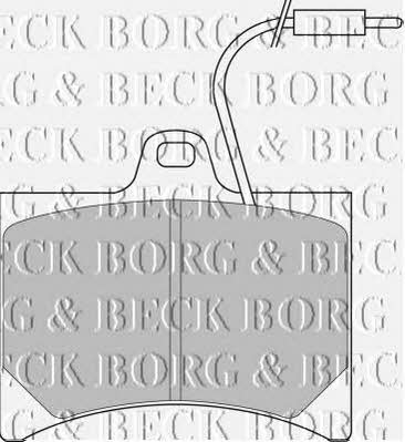 Borg & beck BBP1045 Тормозные колодки дисковые, комплект BBP1045: Отличная цена - Купить в Польше на 2407.PL!