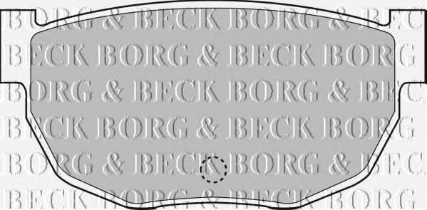 Borg & beck BBP1046 Klocki hamulcowe, zestaw BBP1046: Dobra cena w Polsce na 2407.PL - Kup Teraz!