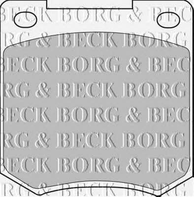 Borg & beck BBP1054 Brake Pad Set, disc brake BBP1054: Buy near me in Poland at 2407.PL - Good price!