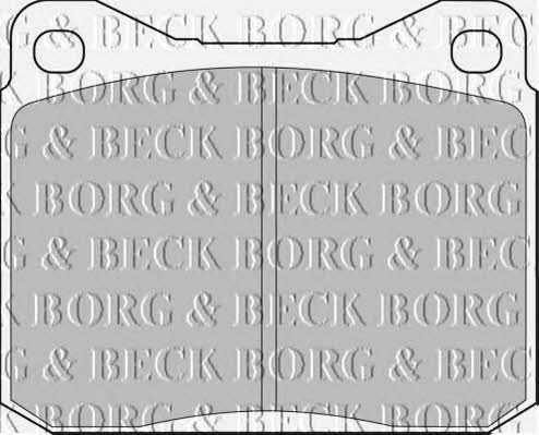 Borg & beck BBP1057 Гальмівні колодки, комплект BBP1057: Приваблива ціна - Купити у Польщі на 2407.PL!